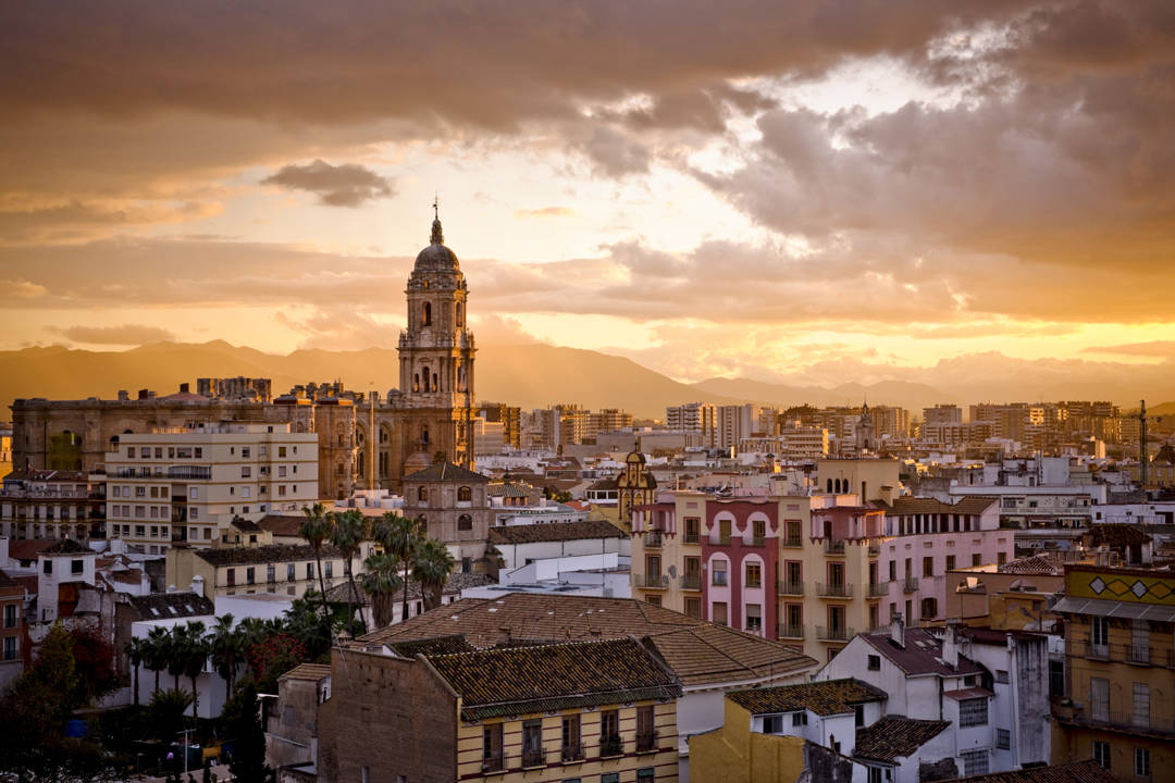 Malaga, Spanien