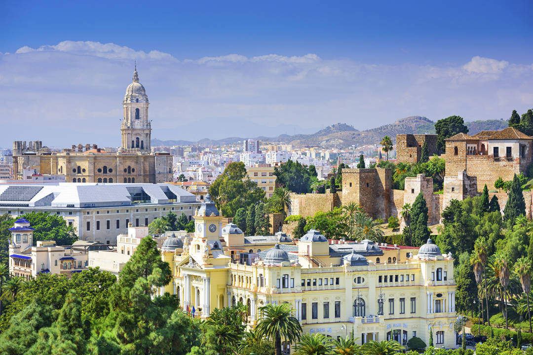 Panoramablick Málaga